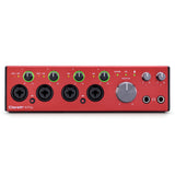 Focusrite Clarett Plus 4Pre 18 In and 8 Out Audio Interface with Cables Bundle