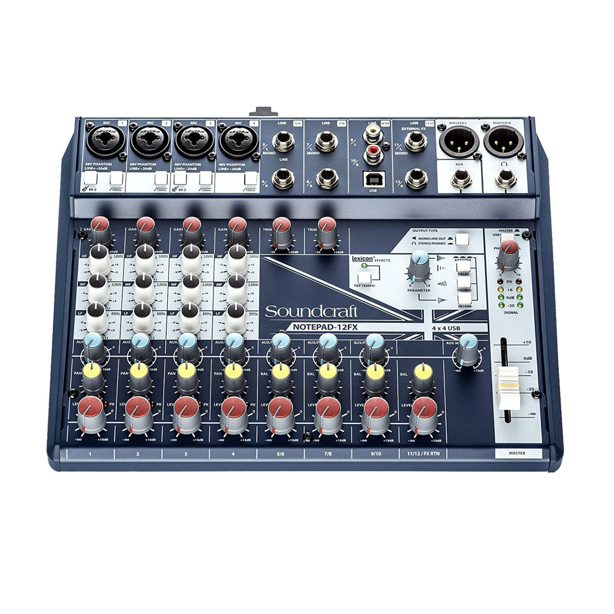 Soundcraft Notepad-12FX Small-Format Analog Mixing Console – Focus Pro ...