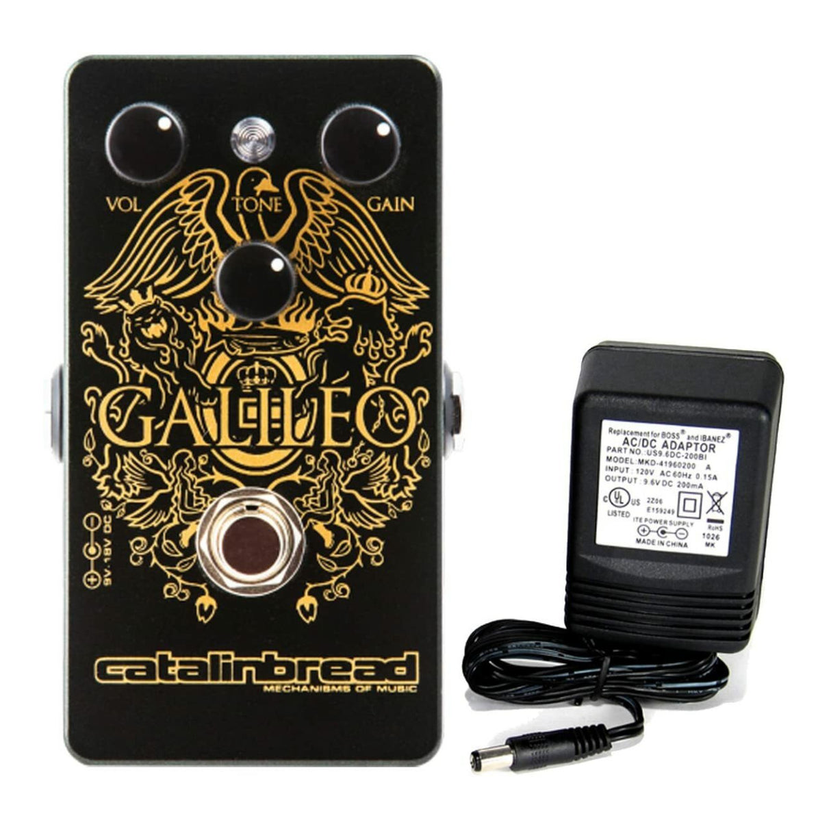 Catalinbread Galileo Treble Boost Foundation Overdrive Pedal (Open Box)