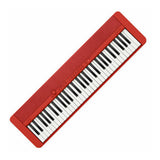 Casio Casiotone CT-S1 61-Key Portable Keyboard (Red) Bundle with Accessories