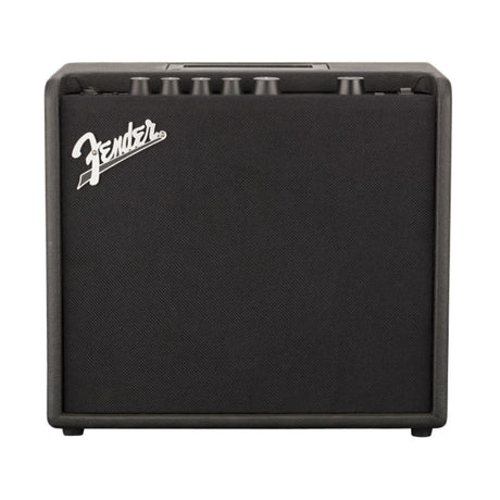 Fender Mustang LT25 120V Guitar Amplifier Bundle with 10-Feet Instrument Cable & Ties - 2