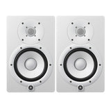Yamaha HS7W 6.5-Inch Powered Studio Monitor (White, 2-Pack) Bundle