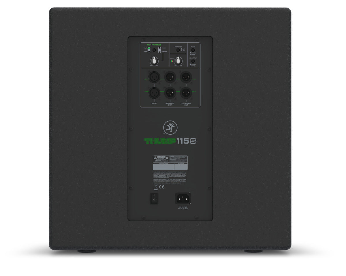 Mackie Thump115S 15-inch 1400W Powered Subwoofer