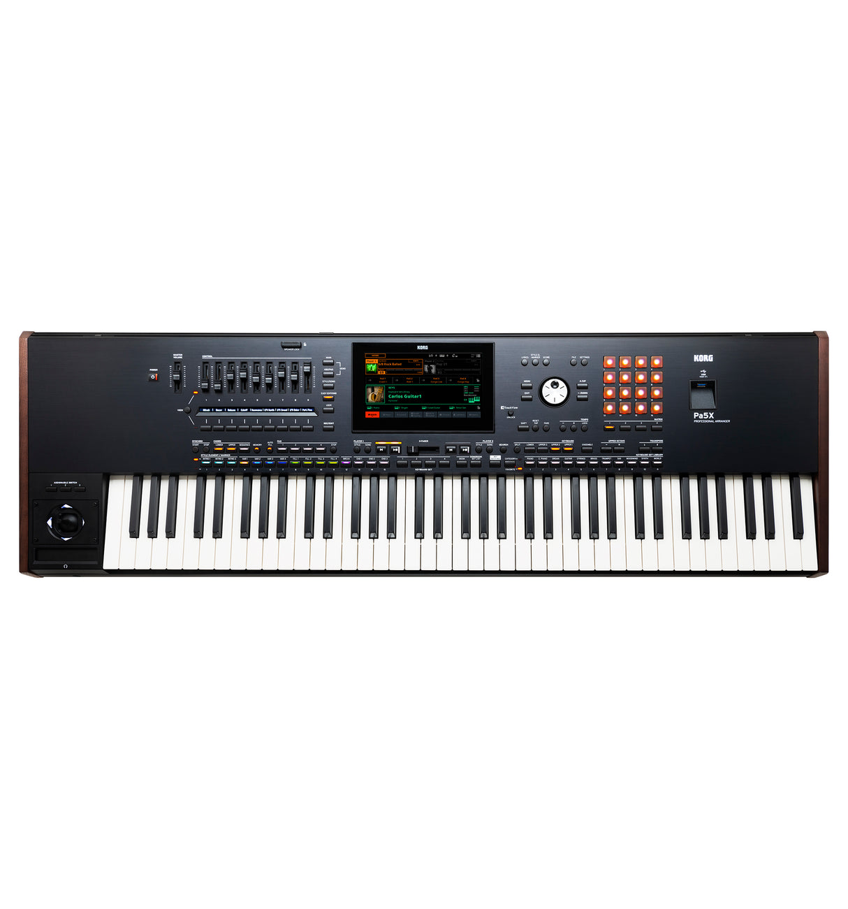 Korg 76-Key Pa5X Professional Arranger with Color Touch Screen