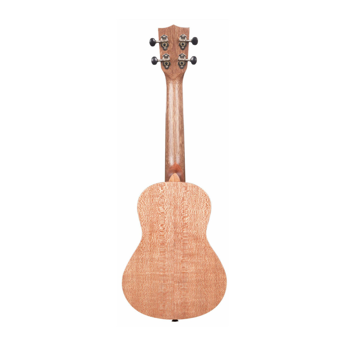 Kala Burled Meranti Concert Ukulele KA-20C with Chromatic Tuner and Strings