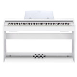 Casio PX-770WE Privia Digital Home Piano with Keyboard Bench and Learning Book