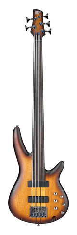 Ibanez SR Bass Workshop 5-String Electric Bass (Brown Burst Flat)
