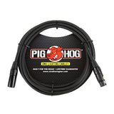 Pig Hog PHDMX10 3-Pin DMX Lighting Cable (Black,10-Feet)