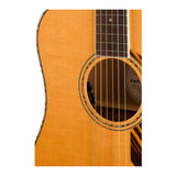 Fender PO-220E Orchestra 6-String Ovangkol Fingerboard Acoustic Guitar (Natural)