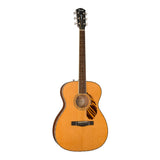 Fender PO-220E Orchestra 6-String Ovangkol Fingerboard Acoustic Guitar (Natural)