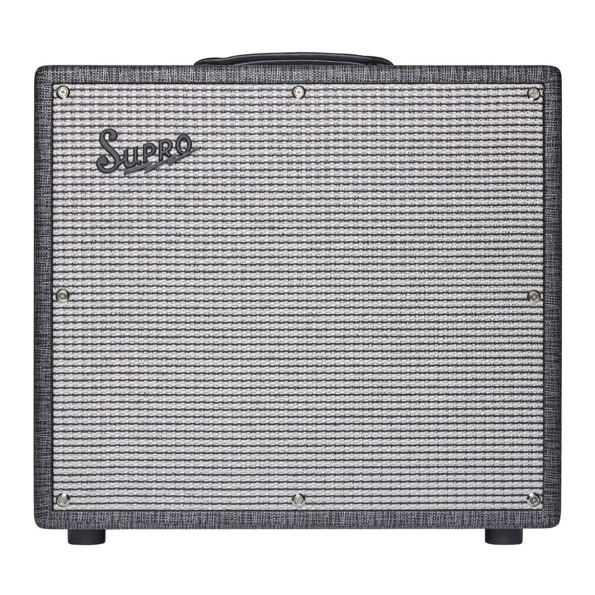 Supro 1695TJ Black Magick 1x12 25W Tube Combo Amp (Black Rhino) w/ Guitar Cable