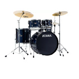 Tama Imperialstar 5-Piece Drum Kit with Meinl HCS Cymbals (Dark Blue)