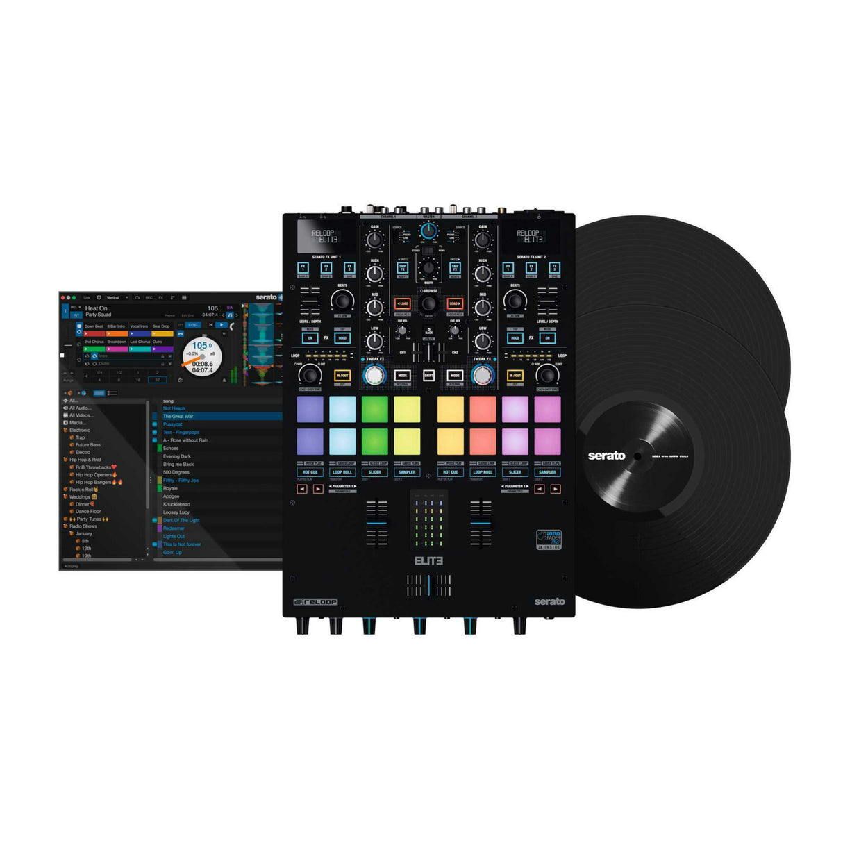 Reloop Elite High Performance DVS Mixer for Serato