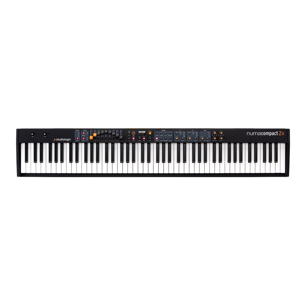 Studiologic Numa Compact 2x 88-Key Semi-Weighted Keyboard Bundle