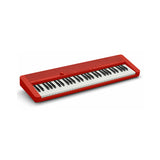 Casio Casiotone CT-S1 61-Key Portable Keyboard (Red) Bundle with Accessories