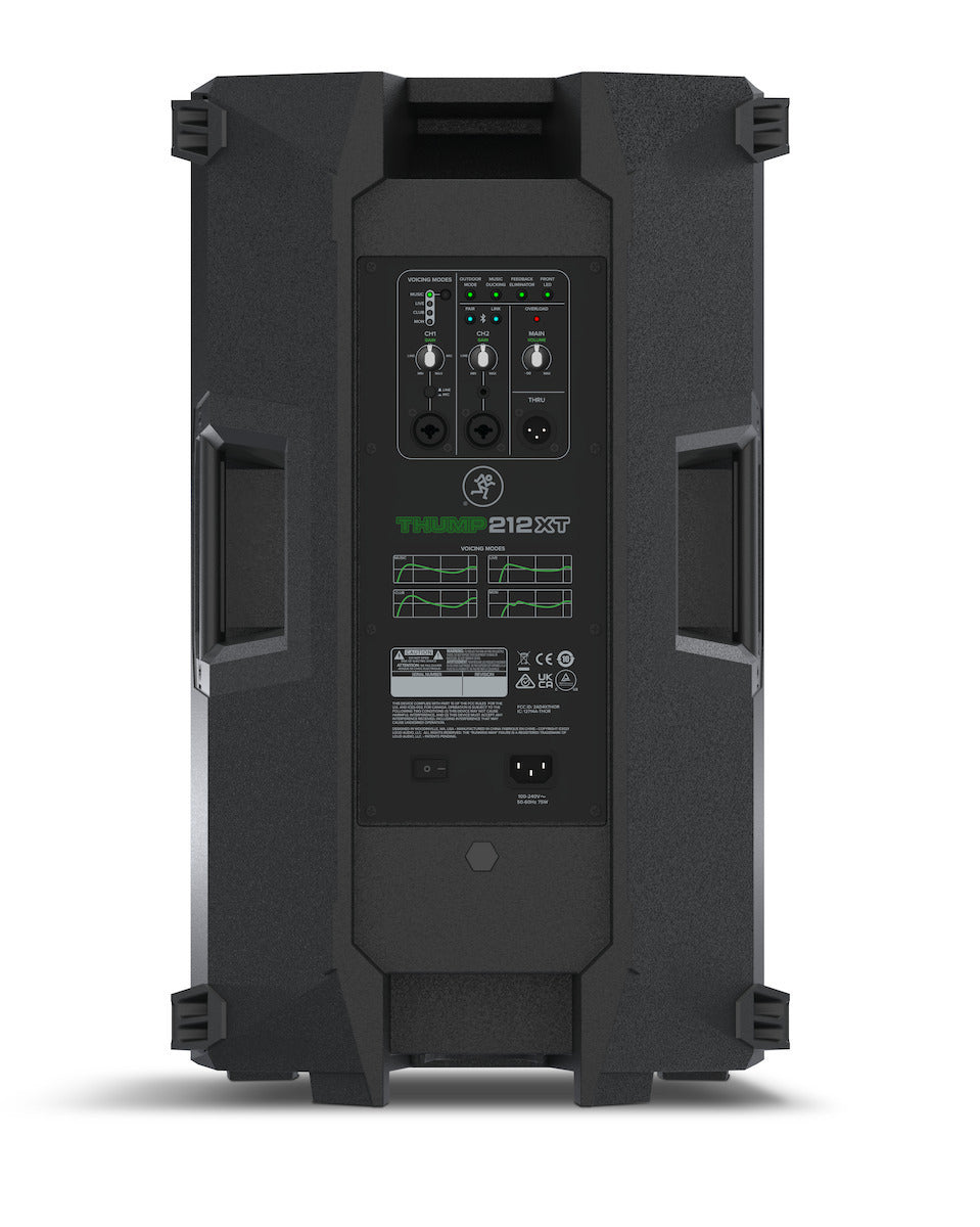 Mackie Thump212XT 12-Inch 1400W Enhanced Powered Loudspeaker Bundle