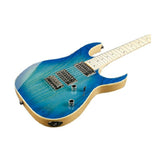 Ibanez RG421AH Standard 6-String Electric Guitar (Blue Moon Burst, Right-Handed)