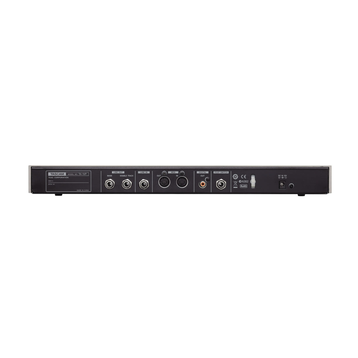 Tascam Vocal Processor with XLR male to Female and 1/4 TRS Cable Bundle