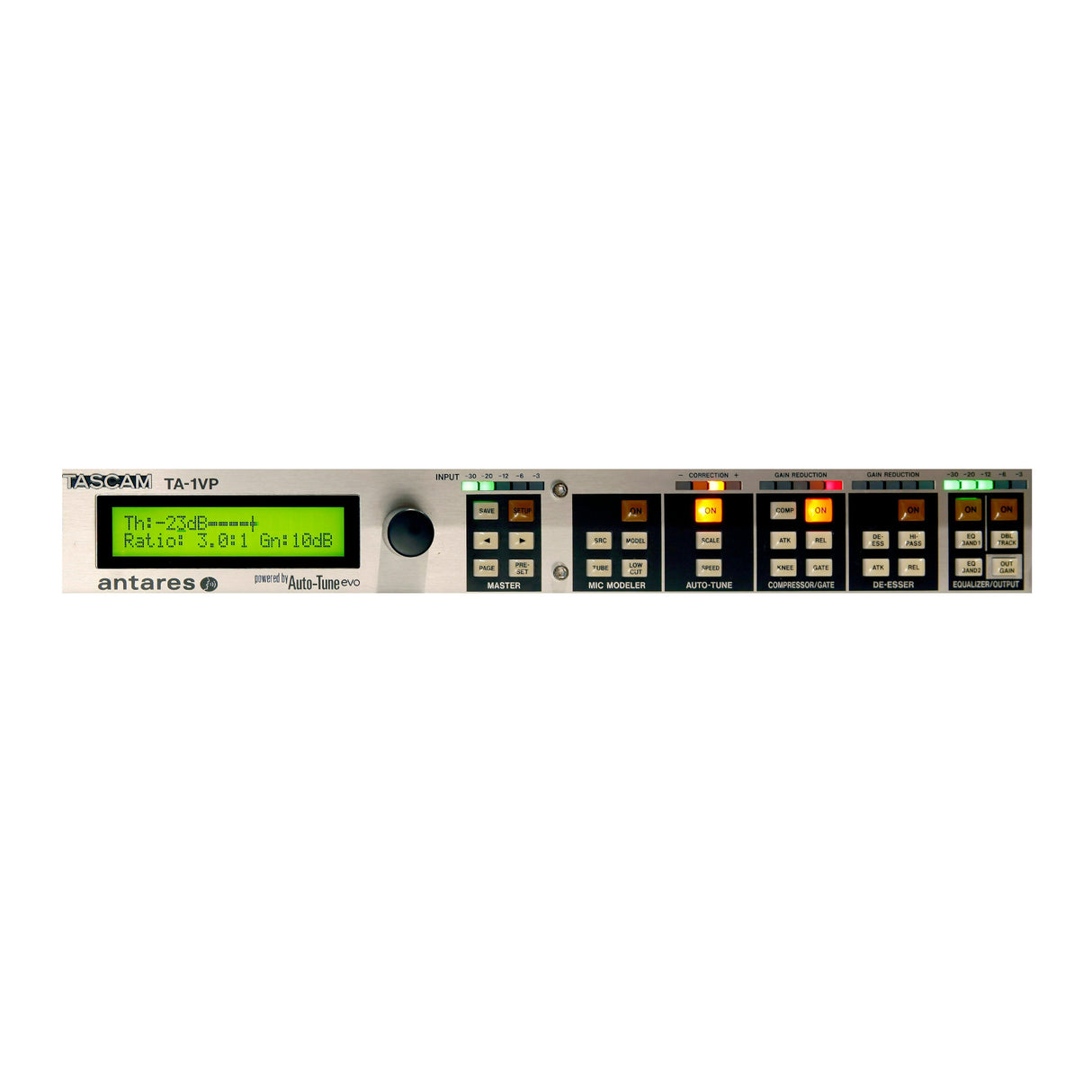 Tascam Vocal Processor with XLR male to Female and 1/4 TRS Cable Bundle