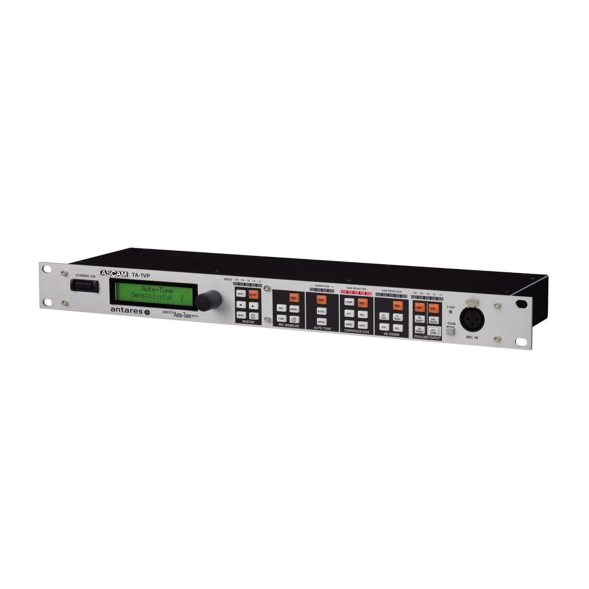 Tascam Vocal Processor with XLR male to Female and 1/4 TRS Cable Bundle