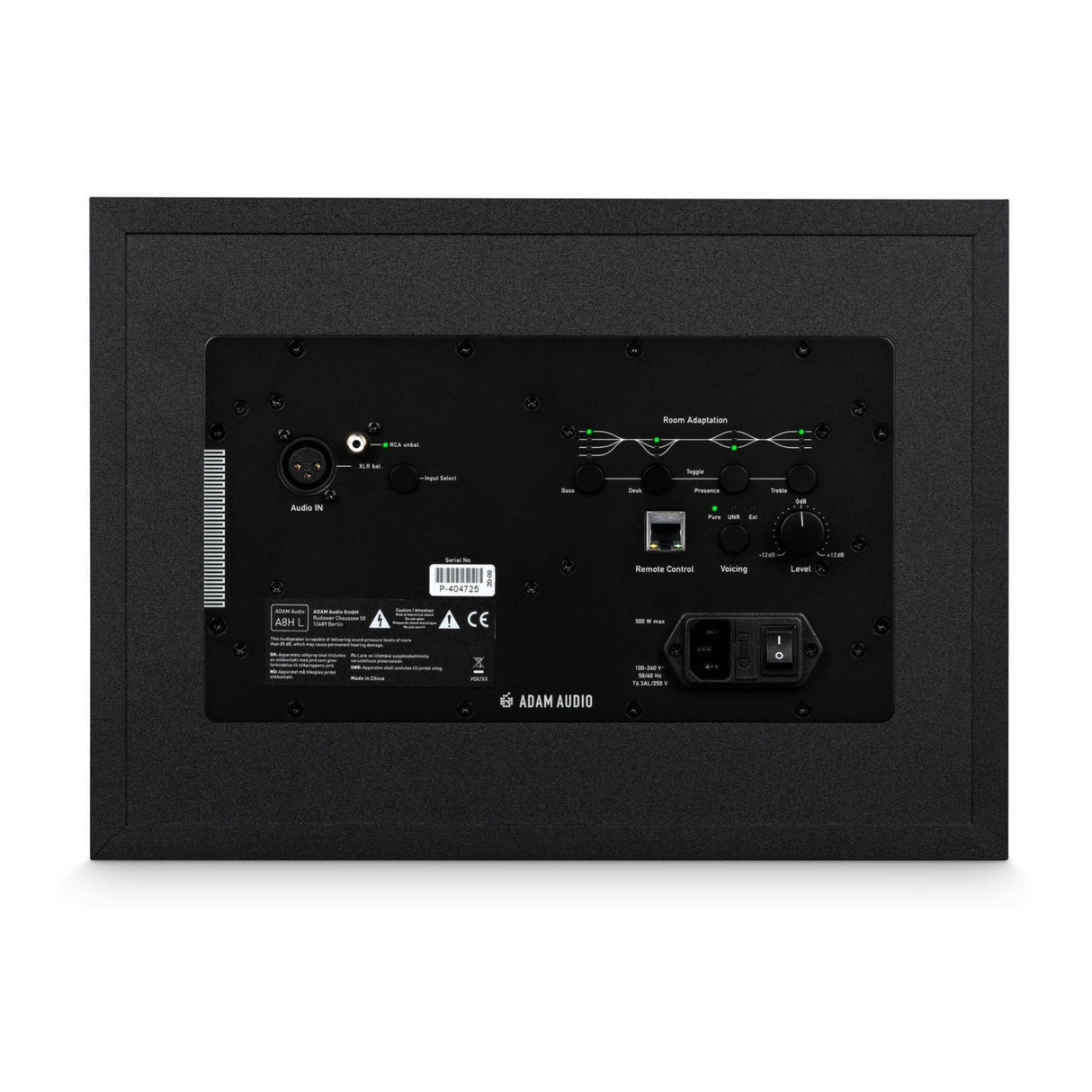 Adam Audio A8H Studio Monitor (Pair) with ADAM Audio Sub12 Subwoofer and Cables