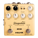 NuX Stageman Floor Acoustic Preamp and DI Pedal