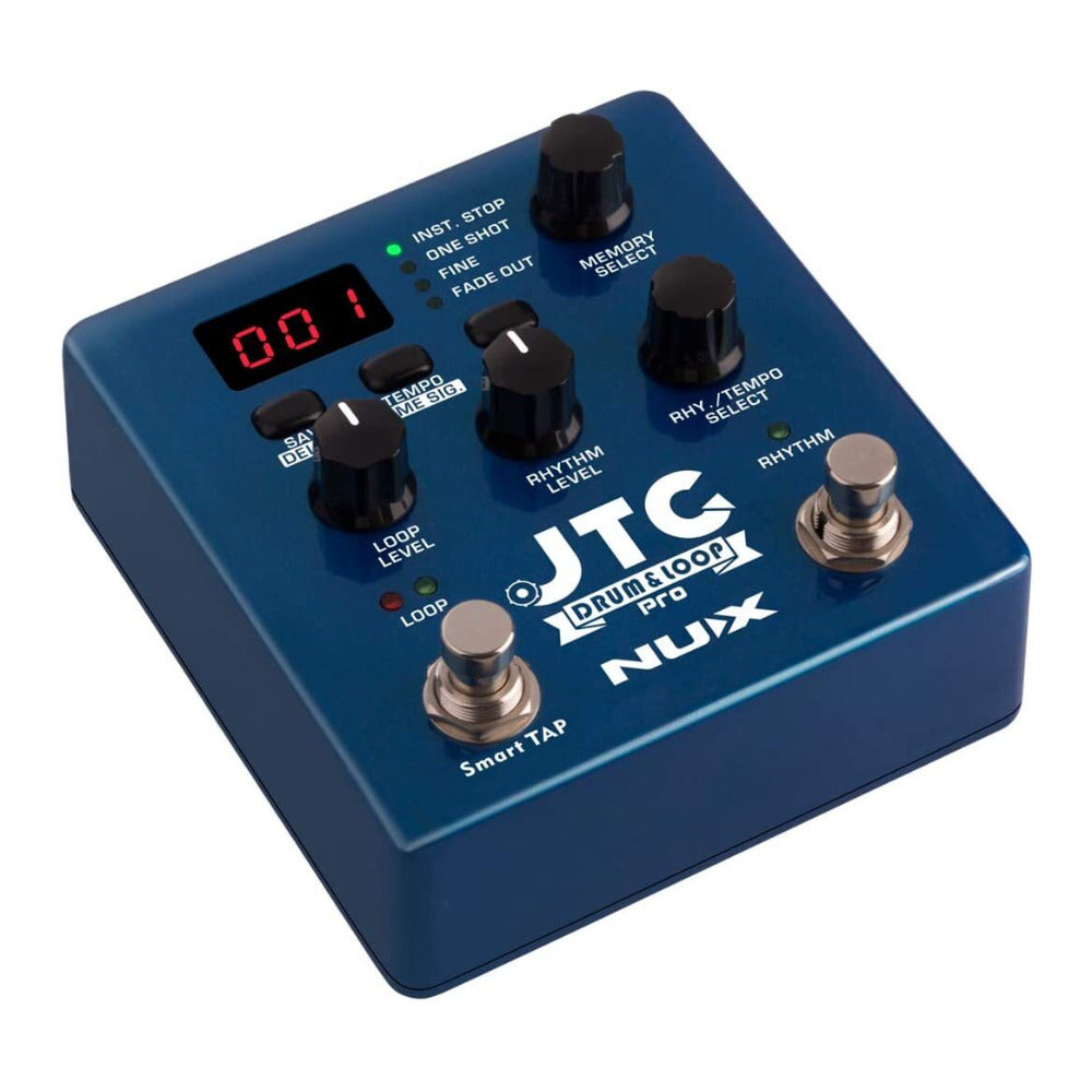 NuX JTC Drum and  Loop Pro Dual Switch Looper Pedal