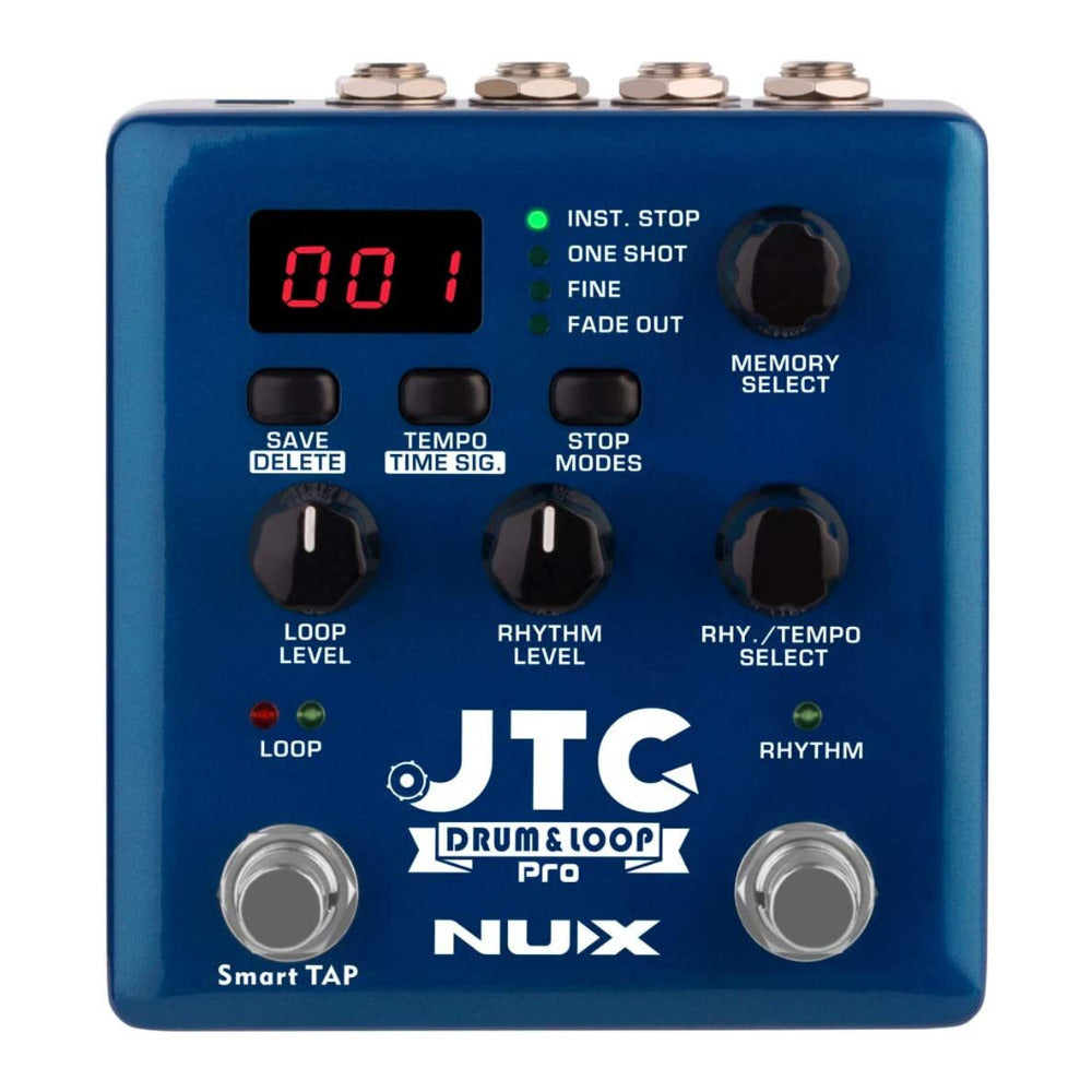 NuX JTC Drum and  Loop Pro Dual Switch Looper Pedal