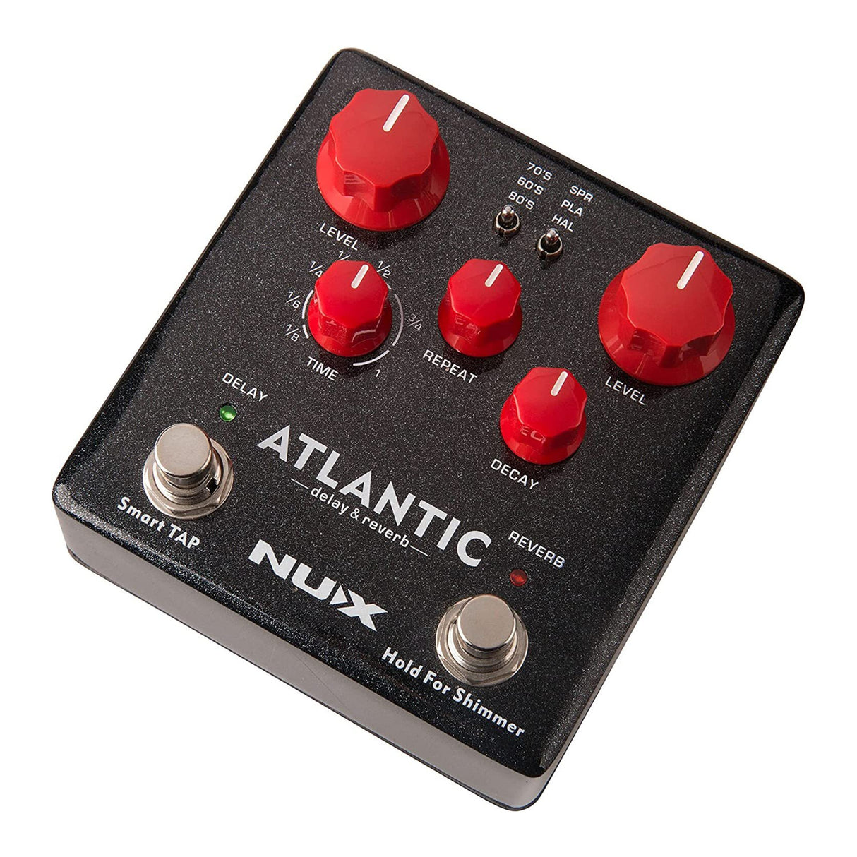 NuX NDR-5 Atlantic Delay Reverb Guitar Effect Pedal