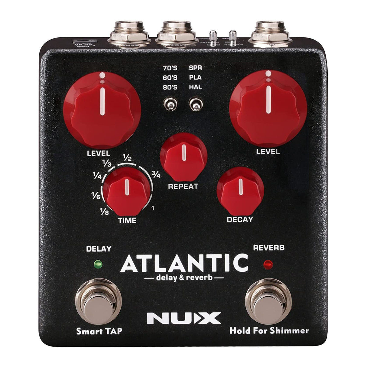 NuX NDR-5 Atlantic Delay Reverb Guitar Effect Pedal
