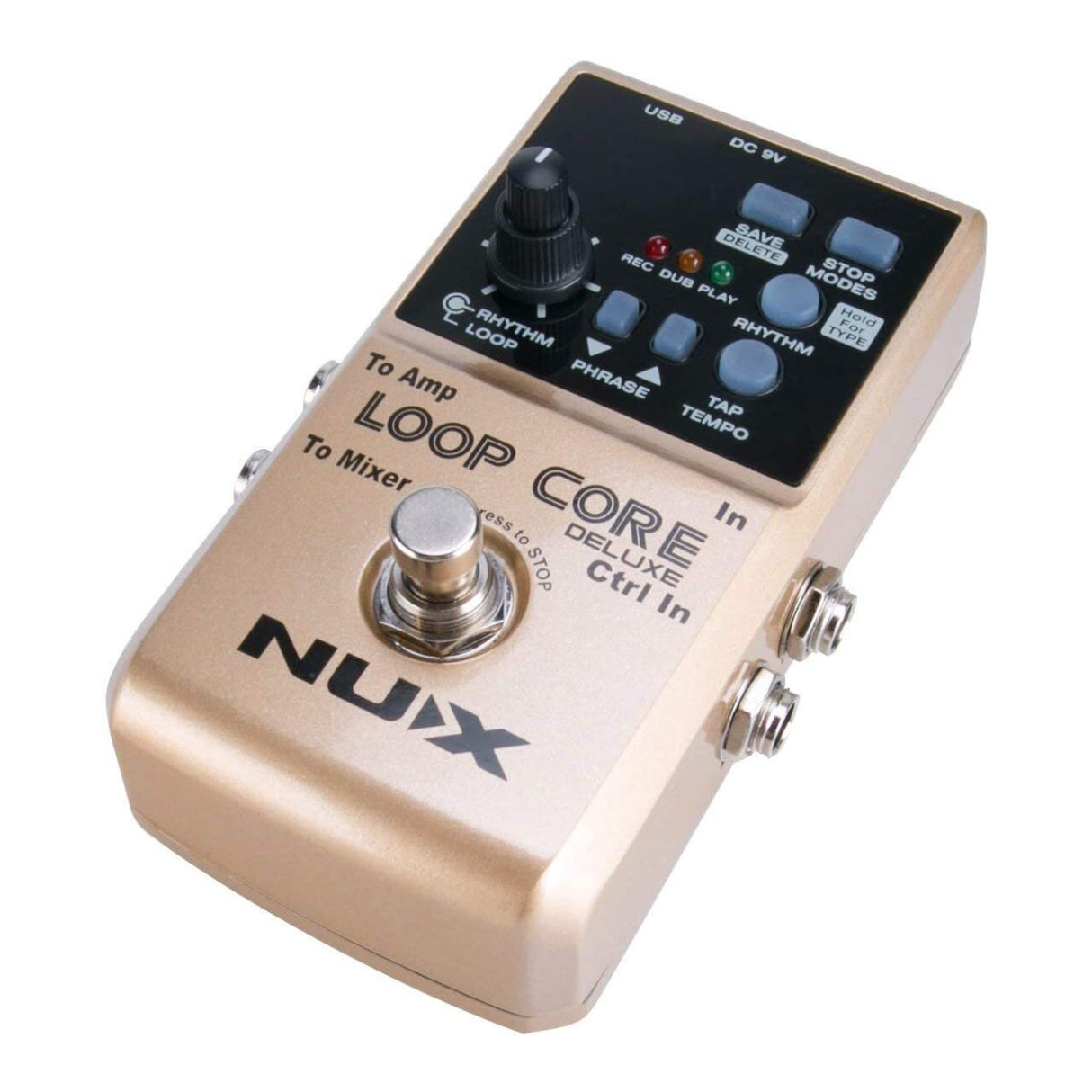 NuX Loop Core Deluxe Guitar Looper with Footswitch