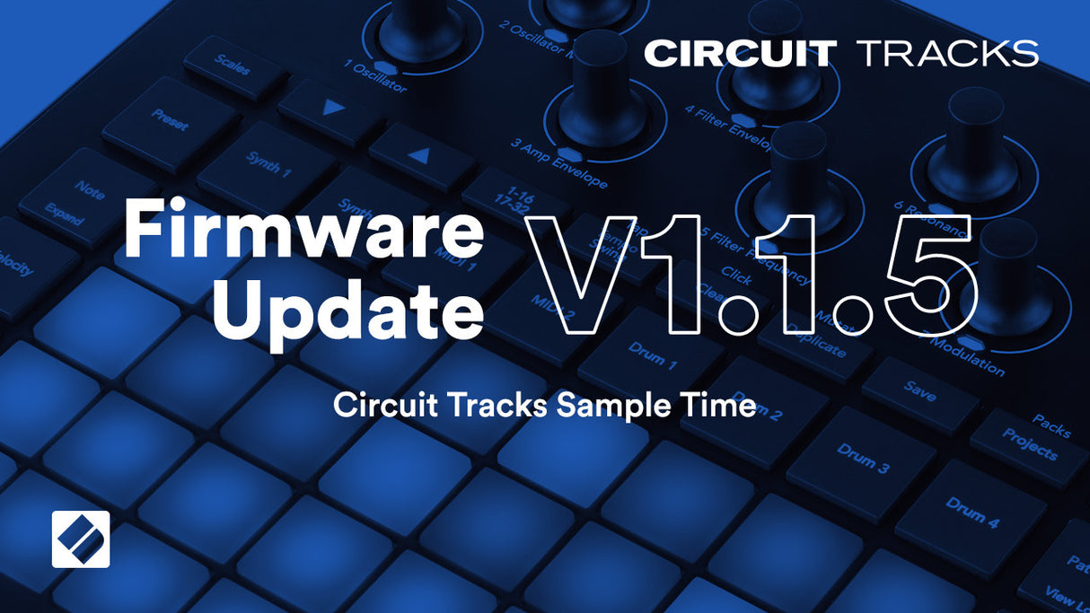 Novation Circuit Tracks Standalone Groove Box with Synths, Drums, and Sequencer