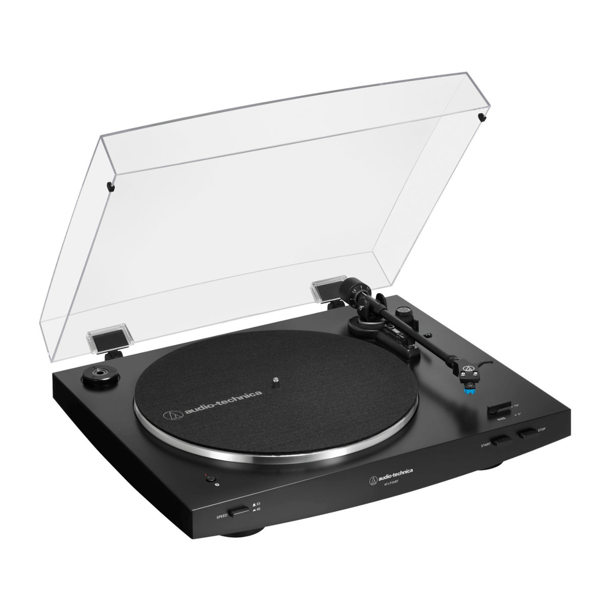 Audio Technica AT-LP3xBT Automatic Wireless Belt-Drive Turntable (Black) Bundle