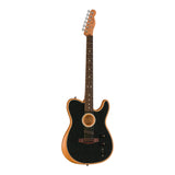 Fender Acoustasonic Player Telecaster 6-String Acoustic-Electric Guitar (Black)