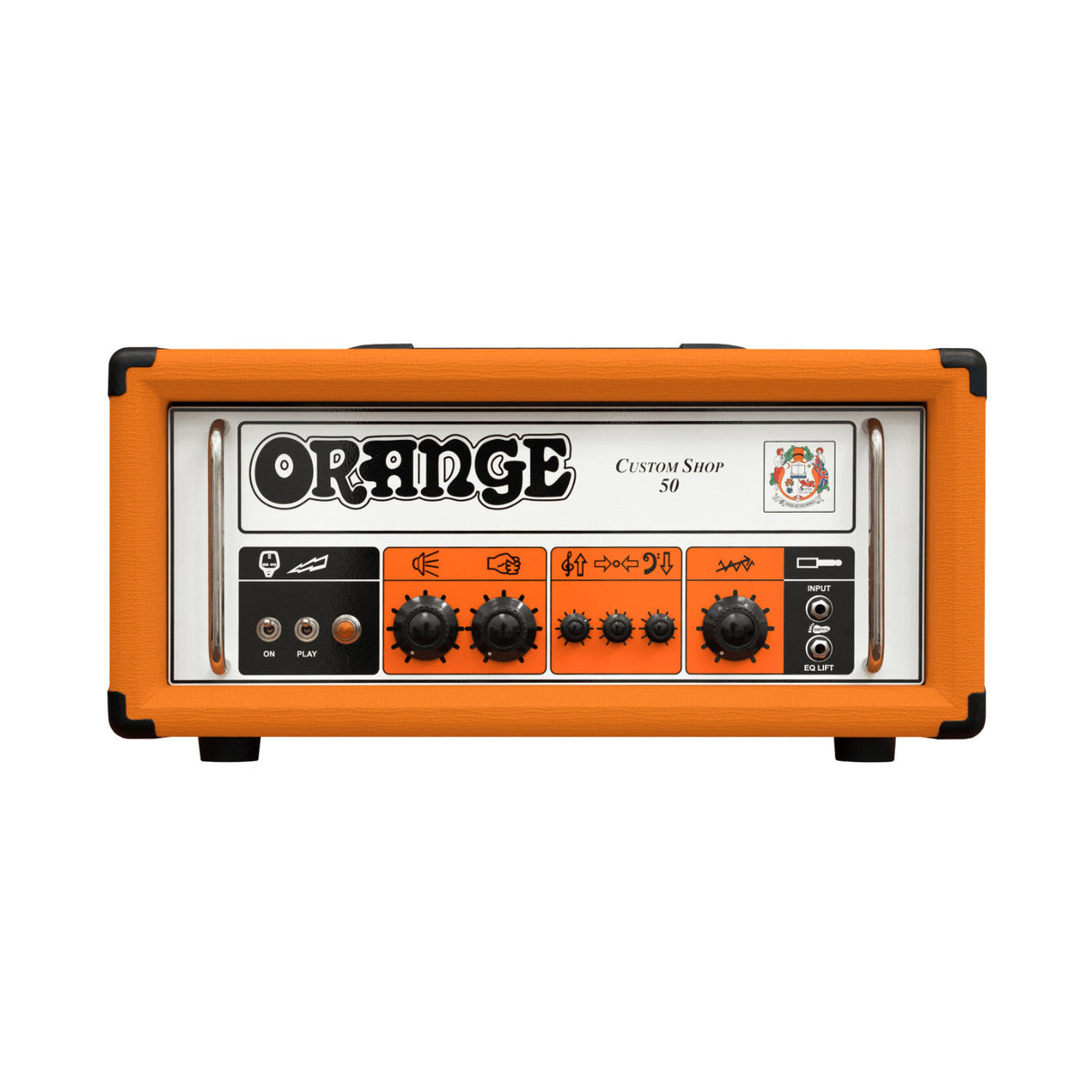Orange Amps CS50 Custom Shop 50W Tube Amp Head with 2x12-Inch Open Back Cabinet