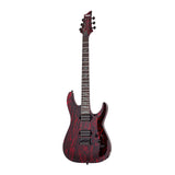 Schecter C-1 Silver Mountain Electric Guitar (Blood Moon) with Hard Shell Case