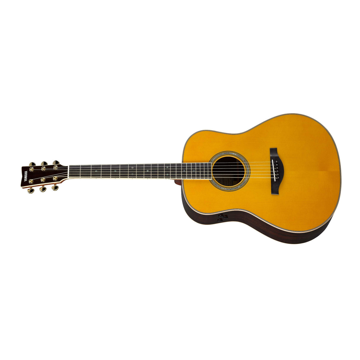 Yamaha LL-TA TransAcoustic Dreadnought 6-String Guitar (Vintage Tint)