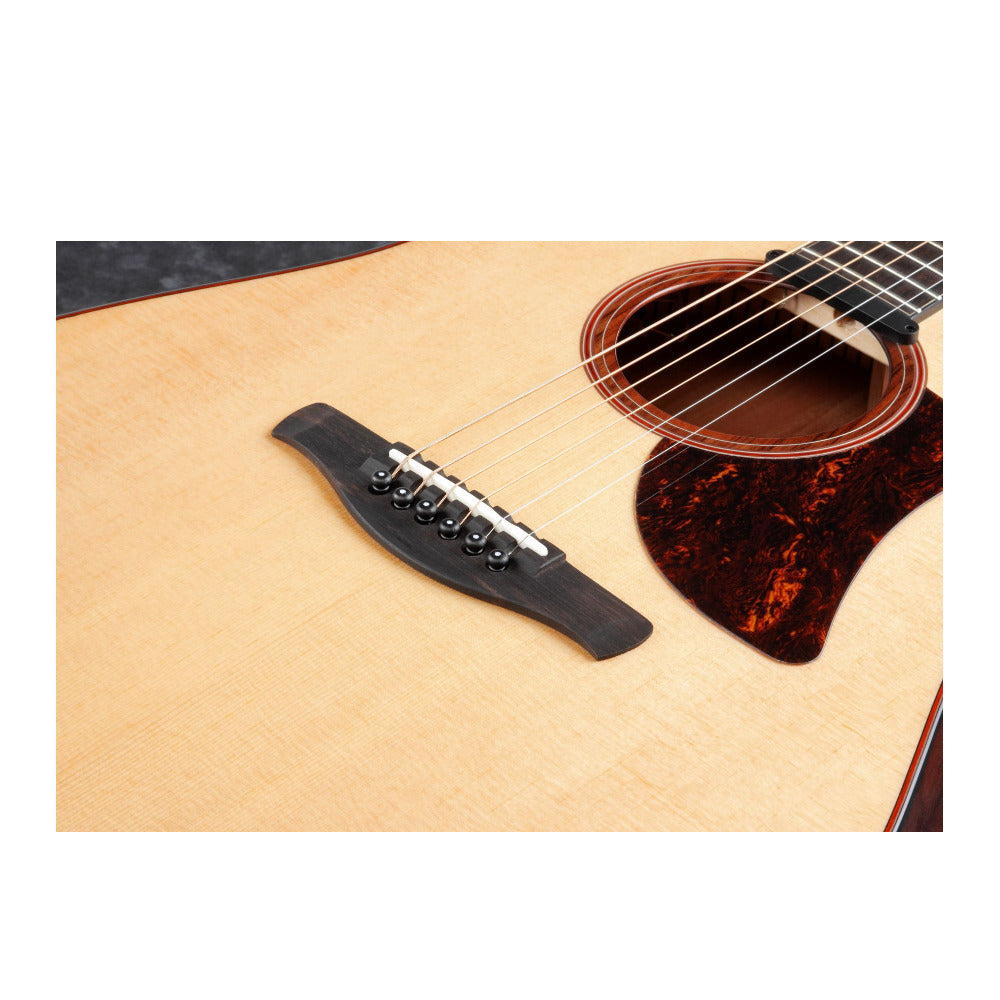 Ibanez AAD300CE 6-String Advanced Acoustic Guitar (Natural Low Gloss)