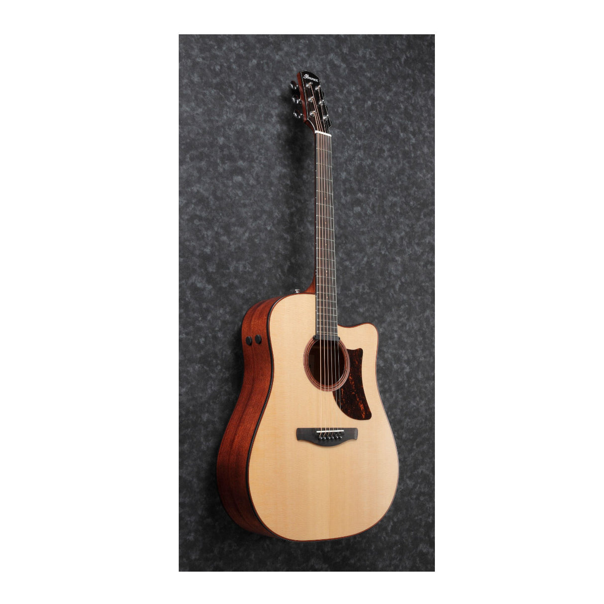 Ibanez AAD300CE 6-String Advanced Acoustic Guitar (Natural Low Gloss)