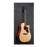 Ibanez AAD300CE 6-String Advanced Acoustic Guitar (Natural Low Gloss)