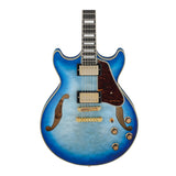 Ibanez AM Artcore Expressionist 6-String Electric Guitar (Jet Blue Burst)