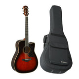 Yamaha A3R Cutaway Acoustic 6-String Electric Guitar with Bag (Brown Sunburst)