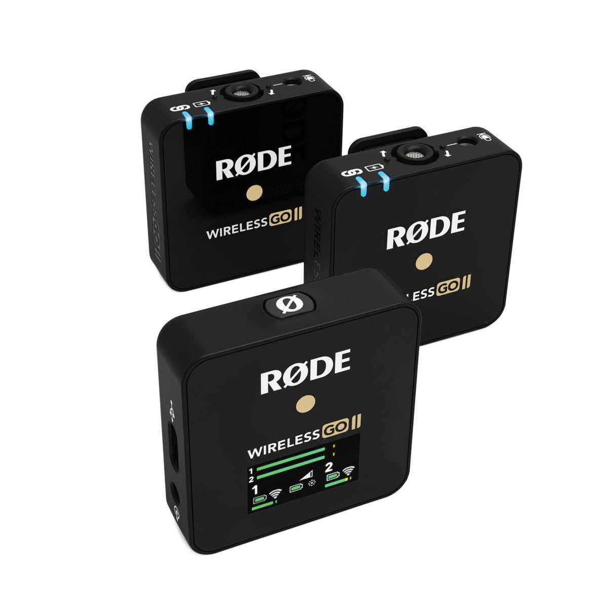 Rode Microphones Wireless GO II Dual Channel Microphone System with Mic (Pair)