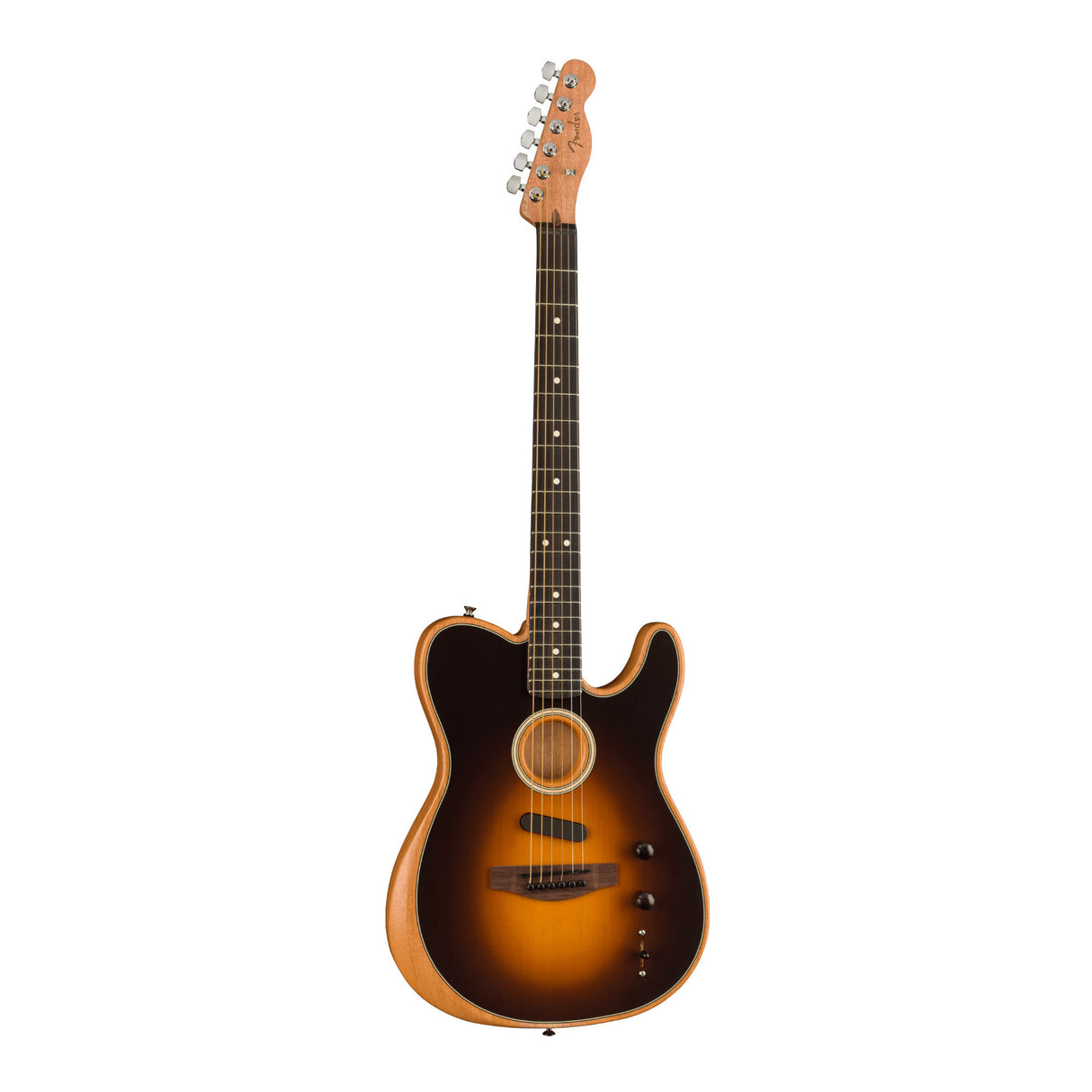 Fender Acoustasonic Player Telecaster 6-String Acoustic Guitar (Shadow Burst)
