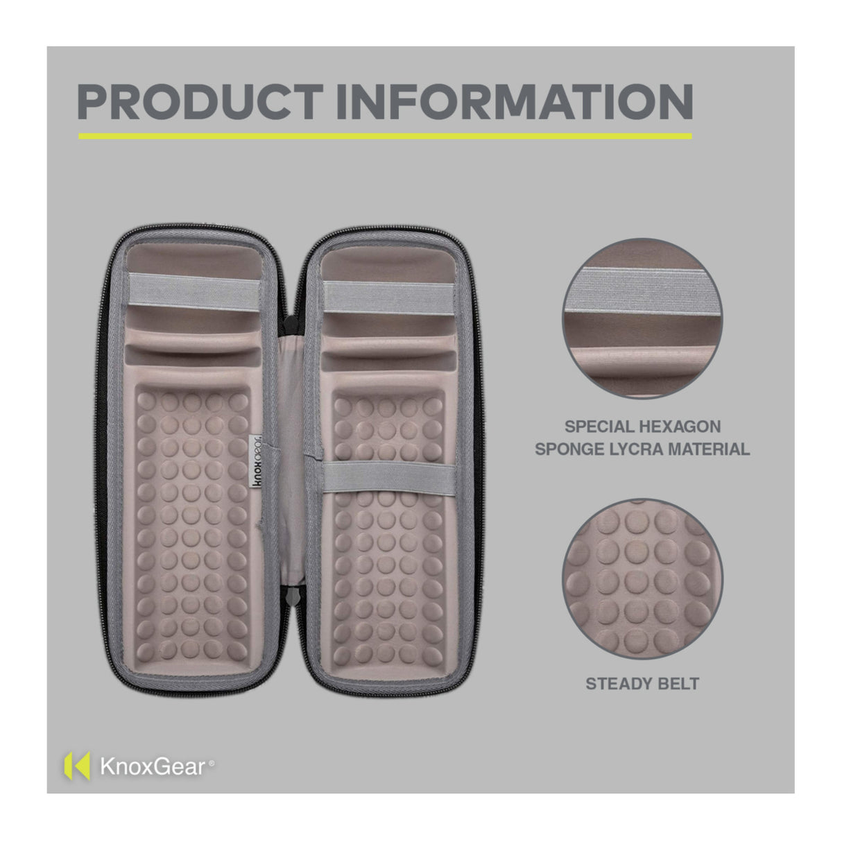 Knox Gear Hard Case for Ultimate Ears BOOM 3 Portable Bluetooth Speaker