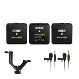 Rode Microphones Wireless GO II Dual Channel Microphone System with Mic (Pair)