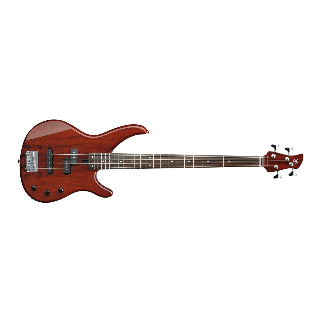 Yamaha TRBX174EW 4-String Electric Bass (Root Beer)