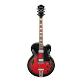 Ibanez AF Artcore 6-String Electric Guitar (Transparent Red Sunburst)
