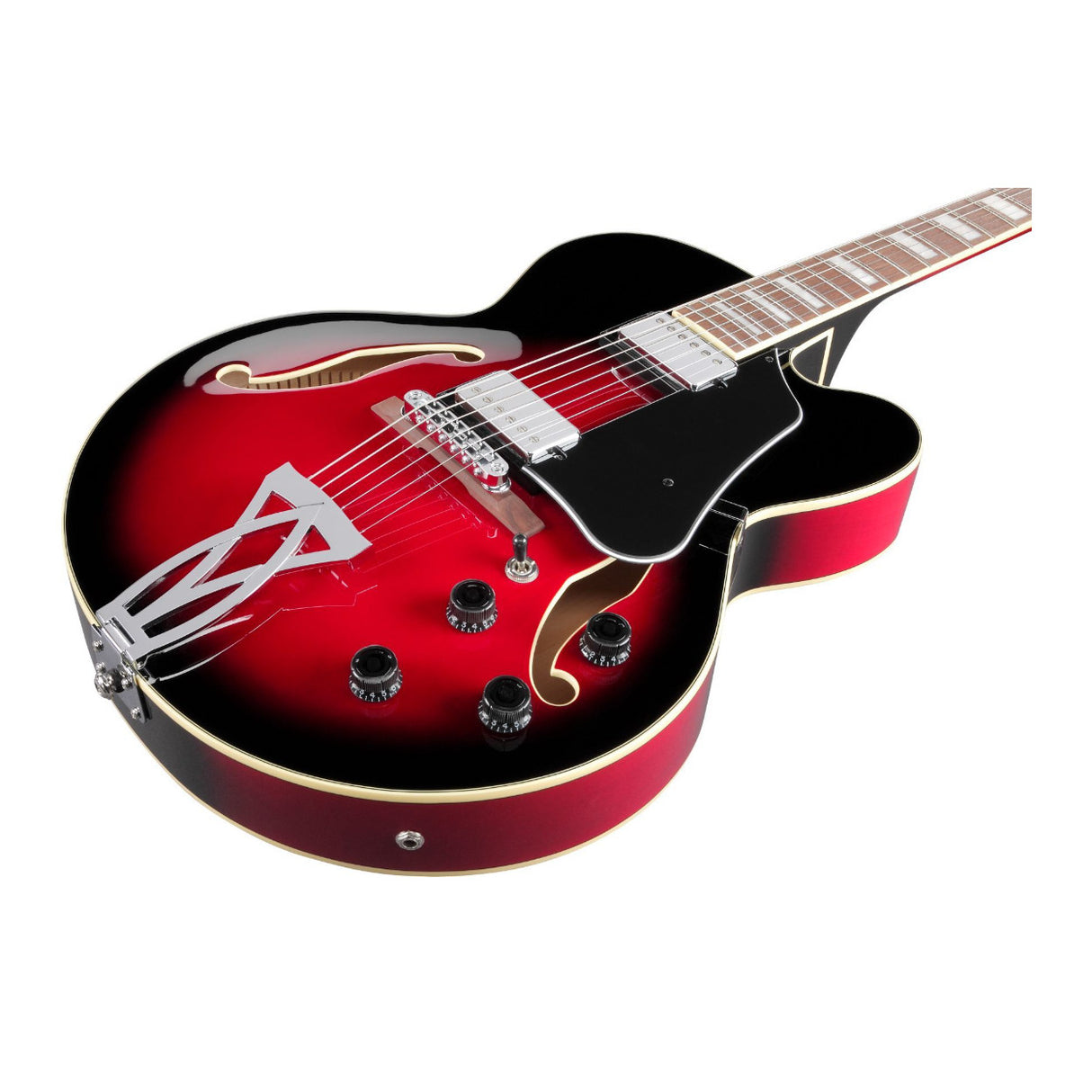 Ibanez AF Artcore 6-String Electric Guitar (Transparent Red Sunburst)