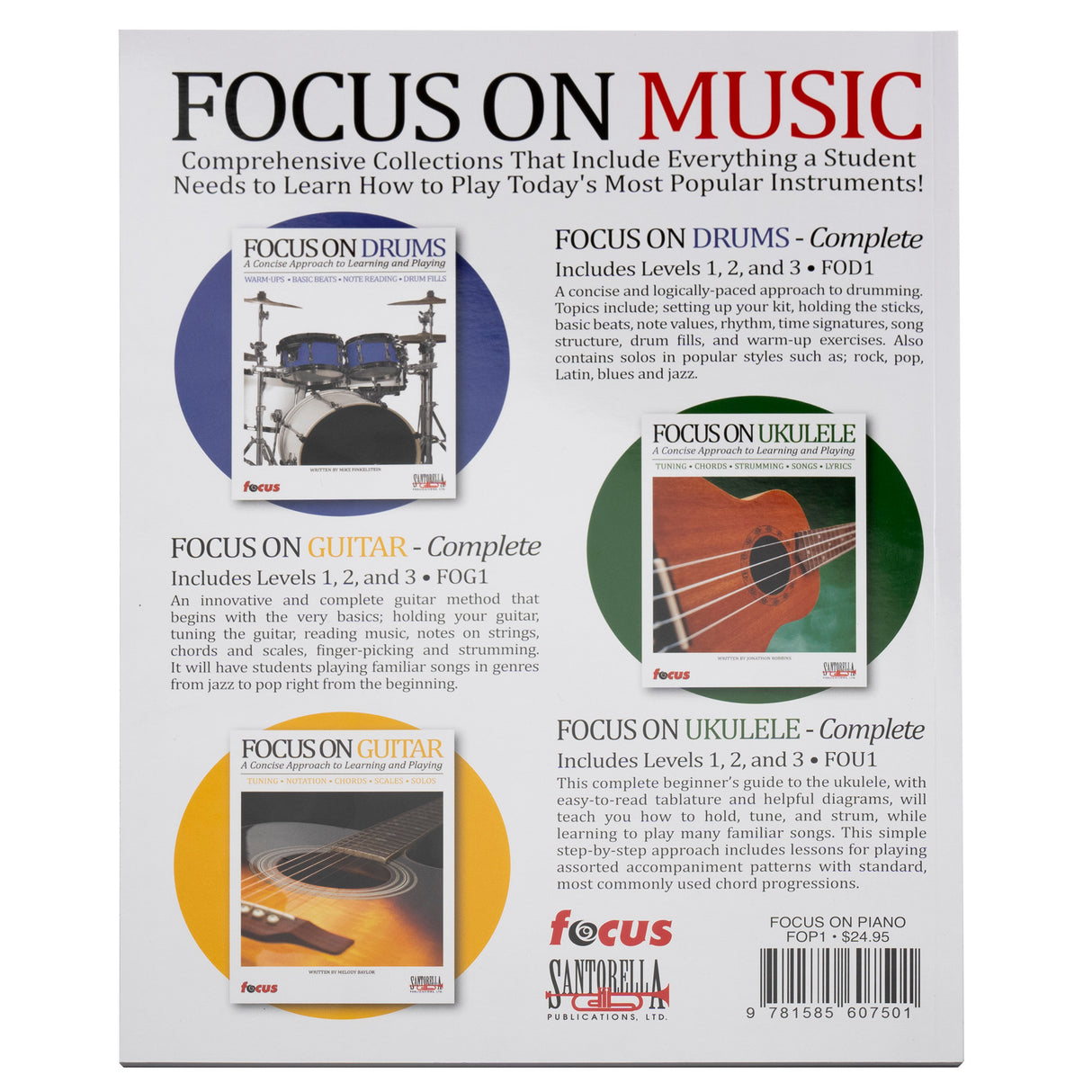 Focus on Piano - A Concise Approach to Learning and Playing (with CD)